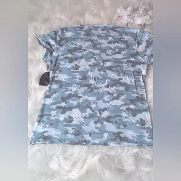 Splash Camo Short Sleeve Tee Size 3X - Picture 2 of 4